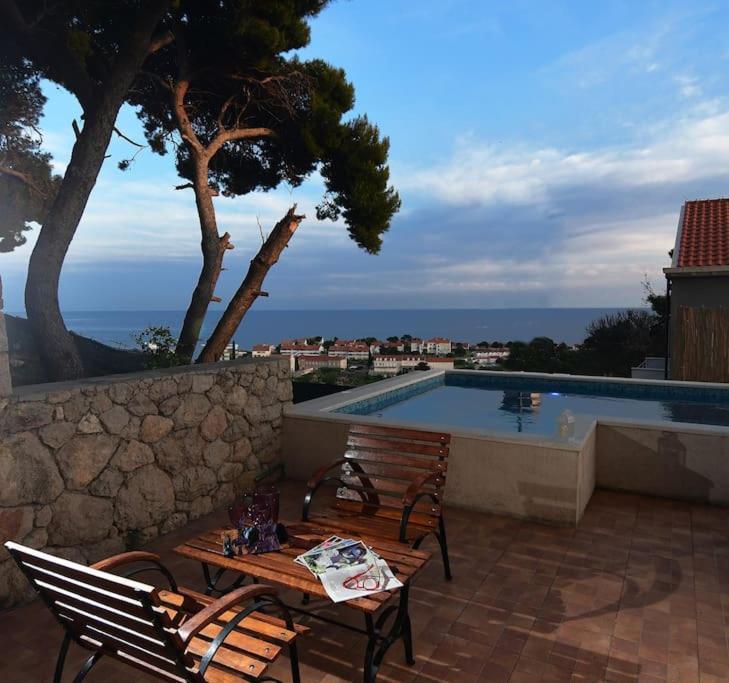 Wave N' Sea Apartment With A Private Pool Dubrovnik Exterior foto